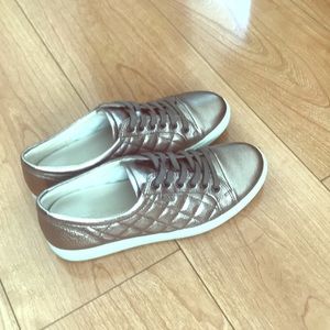 Brand New quilted Ecco sneakers